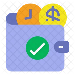 Saving Time Money  Icon