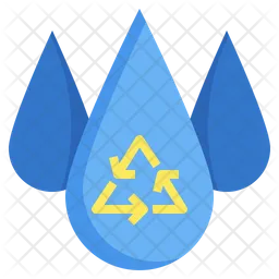 Saving Water  Icon