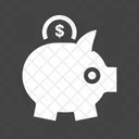 Savings Piggy Banking Icon
