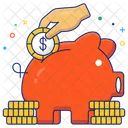 Piggy Bank Penny Bank Savings Symbol