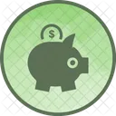 Savings Piggy Banking Icon