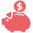 Save Save Money Piggy Bag Icon