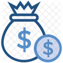 Savings Money Bag Bank Icon