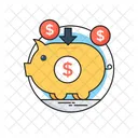 Savings Piggy Bank Icon