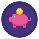 Savings Piggy Bank Bank Icon
