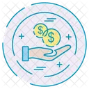 Hand Money Finance Icon
