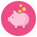 Piggy Bank Savings Piggy Money Box Icon
