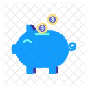 Savings Money Piggy Icon