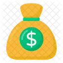 Savings Investment Dollar Sack Icon