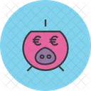 Savings Finance Euro Icon
