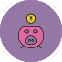 Savings Finance Yen Icon