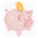 Piggy Bank Savings Penny Bank Icon