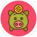 Savings Money Collecting Budget Holding Icon