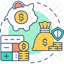 Small Business Launch Saving Icon