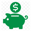 Savings Piggy Money Icon
