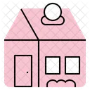 Saving Home House Icon