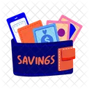 Savings Wallet Budgeting Icon