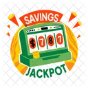 Savings Jackpot Luck Offer Icon