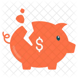 Savings Loss  Icon