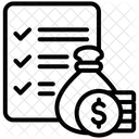 お金、ドル、通貨 アイコン
