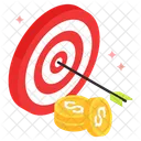 Finance Money Target Icon