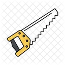 Handsaw Woodcutter Tool Equipment Icon