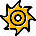 Saw Blade Cutting Icon