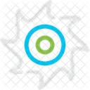 Saw Blade Cutting Icon