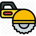 Saw Cutting Construction Tools Icon