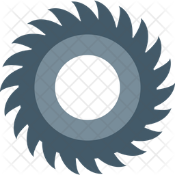 Saw Blade Icon Of Flat Style Available In Svg Png Eps Ai Icon Fonts