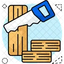 Saw Handsaw Woodcutter Tool Icon