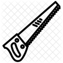Saw Black Outline Icon Icône