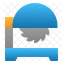 Saw Machine Process Industry Icon