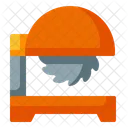 Saw Machine Process Industry Icon