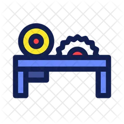 Sawing Table  Icon