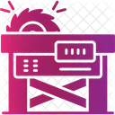 Sawmill Work Electric Saw Icon
