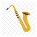 Saxofón  Icono