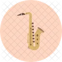 Saxofón  Icono