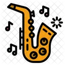 Saxofon Jazz Musica Icono