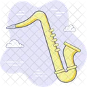 Saxofón  Icono