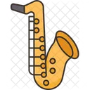 Saxofón  Icono