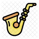 Saxofone  Icono