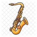 Saxophone Music Instrument Icon