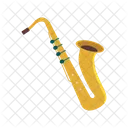 Saxophone Brass Jazz Icon