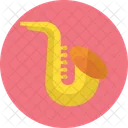 Saxophone Musical Instrument Icon
