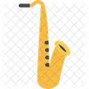 Saxophone Trumpet Jazz Icon