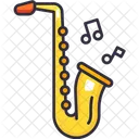 Saxophone Musical Instrument Music Icon