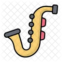 Saxophone Music Instrument Icon
