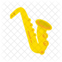 Saxophone Brass Woodwind Icon