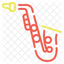 Music Instrument Tenor Sax Icon